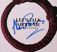 Alan Parsons Autographed ''Let's Talk About Me'' Album Cover
