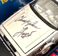 Christopher Lloyd Autographed ‘1:18 Back to the Future DeLorean’ Model 