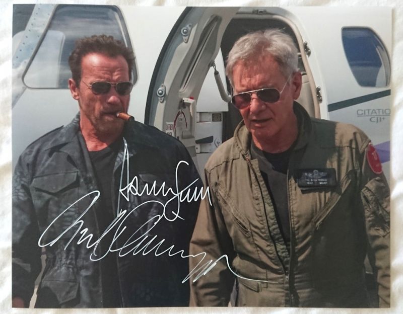 Harrison Ford & Arnold Schwarzenegger 