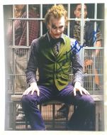 Heath Ledger signed 8x10 Joker photo "extremely rare"