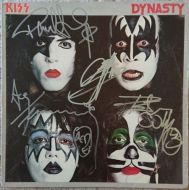 KISS - 'Dynasty' Autographed LP