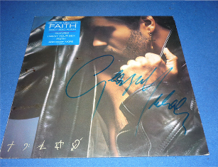 George Michael personally signed
