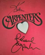 The Carpenters Autographed 'A Song for You' LP Album Cover
