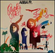 ABBA - Fully Autographed 'The Album' Album Cover