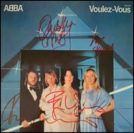 ABBA - Fully Autographed 'Voulez-Vous' Album Cover