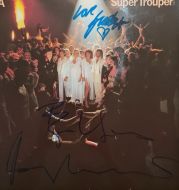 Abba Autographed 'Super Trouper' Album Cover