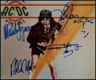 ACDC Autographed ‘High Voltage’ Album Cover