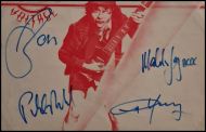 ACDC Autographed Inner Sleeve 12inch ‘High Voltage’ LP