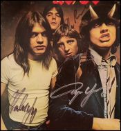 AC/DC Autographed 'Highway to Hell' Album Cover