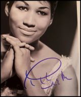 Aretha Franklin Autographed 8x10 Photograph