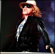 Axl Rose Personally Signed Autographed Photograph