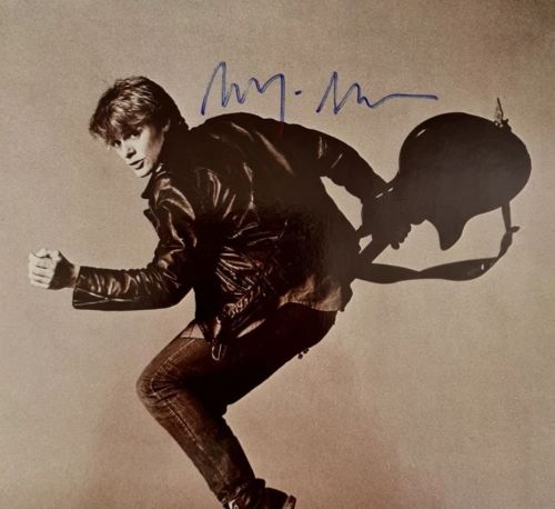 Bryan Adams 'Cuts Like A Knife' Autographed Album Cover