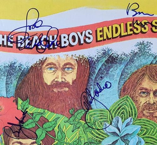 The Beach Boys Autographed ‘Endless Summer’ Album Cover