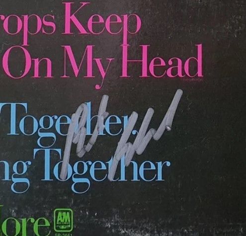 Burt Bacharach ‘Greatest Hits’ Autographed Album Cover
