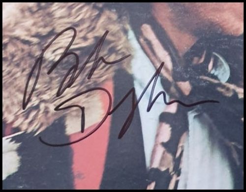 Bob Dylan Autographed ‘Desire’ Record Album