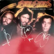The Bee Gees Autographed ‘Spirits Having Flown’ Album Cover