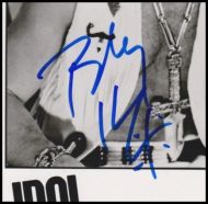 Billy Idol Autographed Photograph Portrait