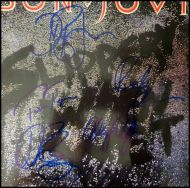  Bon Jovi Autographed ‘Slippery When Wet’ Album Cover
