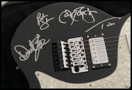  Bon Jovi Band Members Autographed Electric Guitar