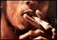 Bob Marley Autographed 'Catch a Fire' Album Cover