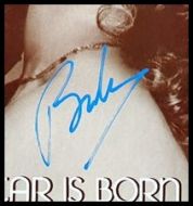 Barbra Streisand Autographed ‘A Star is Born’ Album Cover