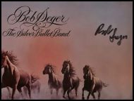 Bob Seger Autographed 'Against The Wind' Record Album