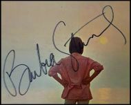 Barbra Streisand Autographed Album Cover