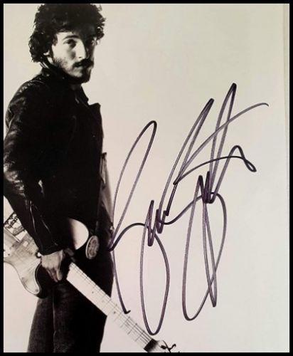Bruce Springsteen Autographed Photograph