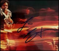 Barry White Autographed 'Let the Music Play' Album Cover
