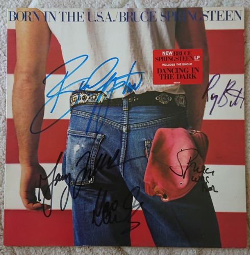 Bruce Springsteen & The E Street Band (All Members Autographed)