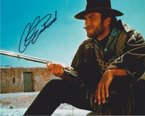 CLINT EASTWOOD Genuine Signed Original Autographed "8x10" Photo