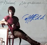 Cliff Richard Autographed ‘Now You See Me’ Album Cover