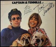 Captain and Tennille Autographed ‘Love Will Keep Us Together’ Autographed Record Album