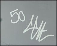50 Cent - Autographed 'Wangsta' Album Cover