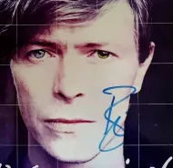 David Bowie Autographed ‘The Best of Bowie’ Album Cover