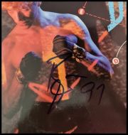 David Bowie Autographed ‘Lets Dance’ Album Cover