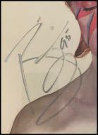 David Bowie Autographed Album Cover