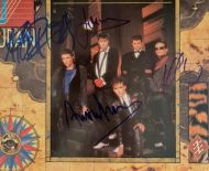 Duran Duran Autographed 'Seven and the Ragged Tiger' Album Cover