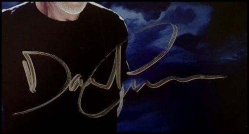 David Gilmour of ‘Pink Floyd’ Autographed Photograph