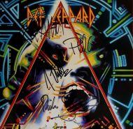 Def Leppard Autographed 'Hysteria' Album Cover