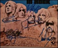 Deep Purple Autographed 'In Rock' Record Album
