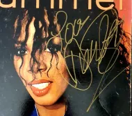 Donna Summer Autographed ‘Self-Titled’ Album Cover