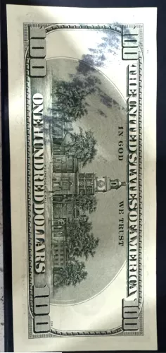 Donald Trump Signed US $100 Banknote