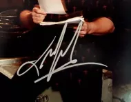 Elton John Autographed Color Photograph