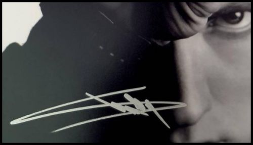 Eminem ‘Slim Shady’ Autographed B&W Photograph