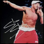 Eminem Autographed Glossy 8x10 Portrait Photograph