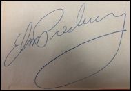 Elvis Presley Signature