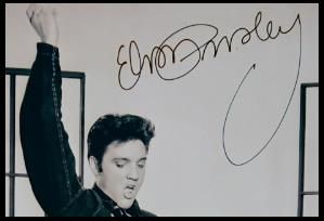 Elvis Presley Autographed ‘Jail House Rock’ Photograph