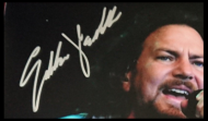 Eddie Vedder Autographed 8x10 Photograph