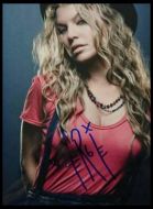 Fergie Autographed Glossy 8x10 Photograph